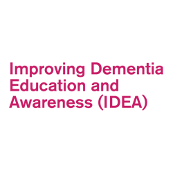 IDEA (Improving Dementia Education and Awareness) logo